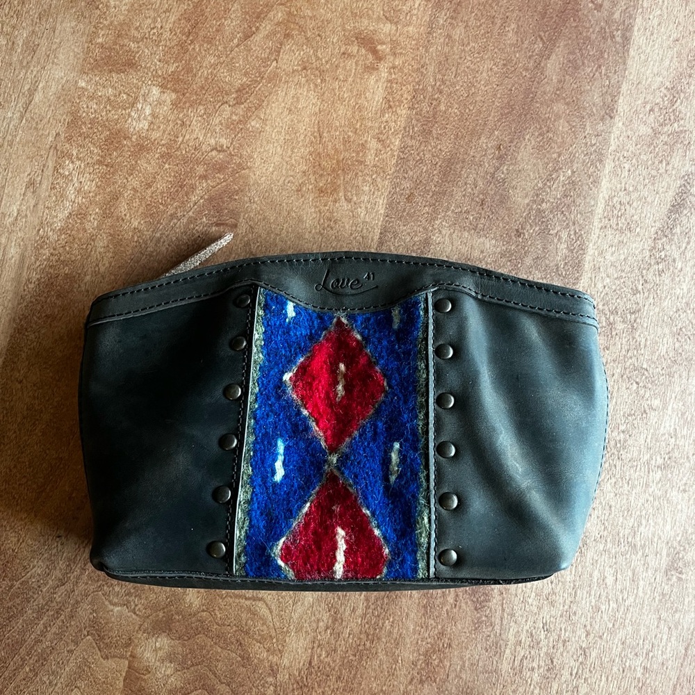 Love 41 Saddleback Leather Clutch